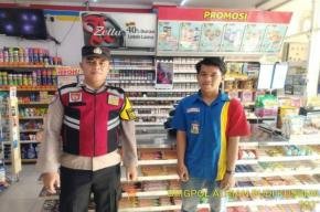 Giat Patroli Perekat Supermarket Indomaret Gempol Guna Antisipasi Kejahatan