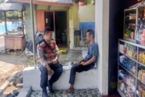 Upaya Anggota Prekat Polsek Banyusari Sosialisasikan Bahaya TPPO di Wilkum