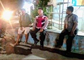 Bhabinkamtibmas Polsek Telagasari Gencar Laksanakan Siskamling Antisipasi Gukamtibmas