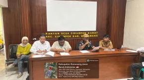 BPD Cikampek Barat Susun Perdes Kontrakan, Warga Diajak Jaga Lingkungan Aman dan Tertib