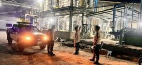 Polisi Jatisari Patroli Malam, Sambangi PT. ABB