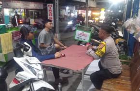 Bhabinkamtibmas Polsek Klari Melaksanakan Sosialisasikan Bahaya Judi Online
