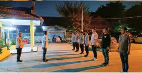 Antisipasi C3, Polsek Rengasdengklok Laksanakan Apel Malam minggu sekaligus Patroli KRYD