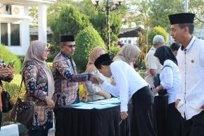 Di Balik Pelantikan 199 Kepsek, Ketua FMKKS SMP Kabupaten  Asma,S.Pd., M.Pd., Suarakan Amanah dan Integritas Pendidikan