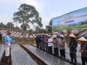 Polres Subang Dukung Percepatan Swasembada Bawang Putih Nasional