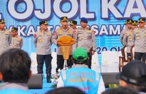 Kapolri Jenderal Listyo Sigit Prabowo Ajak Ojek Online Bersinergi Jaga Kamtibmas