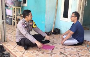 Bhabinkamtibmas Polsek Klari Kembali Ingatkan Warga Bahaya TPPO