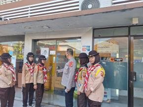 Jaga Kenyamanan Pemudik, Polres Karawang Siagakan 14 Personel di Rest Area KM 62