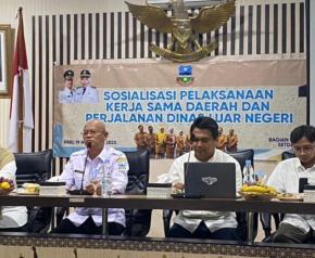 Tingkatkan Kapasitas Aparatur Melalui Sosialisasi Pelaksanaan Kerja Sama Daerah dan Perjalanan Dinas Luar Negeri di Pemkab Garut