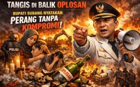 Tangis di Balik Oplosan, Bupati Subang Nyatakan Perang Tanpa Kompromi