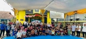 Hangatnya Kebersamaan di Cirejag, Santunan Anak Yatim dan Buka Puasa Satukan Warga