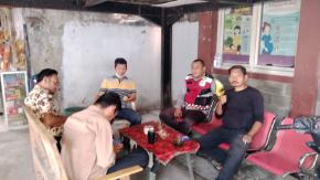 Anggota Polsek Batujaya ajak Masyarakat untuk menjaga Kamtibmas