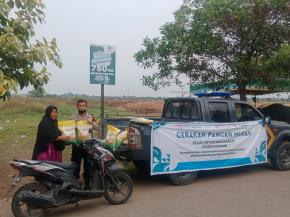 Terus.Gencar Polsek Purwasari Polres Karawang Sediakan Beras SPHP Murah Untuk Masyarakat