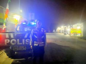 Polsek Telagasari Gelar Patroli Malam Antisipasi Gukamtibmas