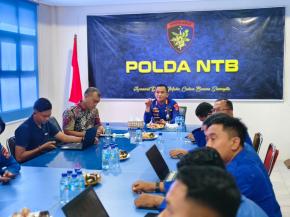 Cek Kinerja Tim Pokja Zona Integritas, Dirpolairud Polda NTB Dorong Capaian WBK dan WBBM Sebelum Akhir Tahun