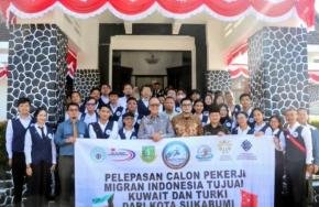 Menjemput Asa ke Negeri Orang, 50 Calon PMI Sukabumi Dilepas dengan Harapan Baru