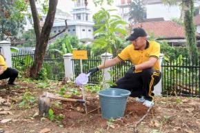 Kapolres Subang Pimpin Kegiatan Green Policing, Wujudkan Kepedulian Nyata Terhadap Kelestarian Lingkungan