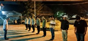 Polsek Rengasdengklok Polres Karawang Laksanakan Apel Malam Ahir Pekan sekaligus Patroli KRYD