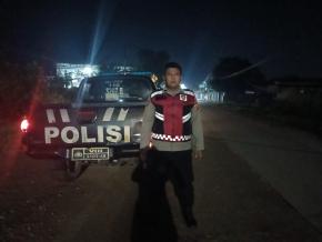 Polsek Telagasari Lakukan Patroli Rutin Di Wilayah Perbatasan