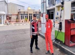 Kunjungi SPBU Gempol Patroli Prekat Polsek Banyusari di Siang Hari