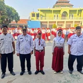 Semangat Baru 526 Siswa Warnai MPLS Ramah Anak di SMPN 1 Rengasdengklok