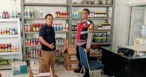 Bhabinkamtibmas Polsek TelagasariSambangi Warga Binaan Untuk Sebar Layanan Pengaduan Gukamtibmas