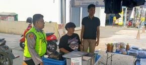 Anggota Polsek Telagasari Serukan Himbauan Terkait Kewaspadaan Terhadap TPPO