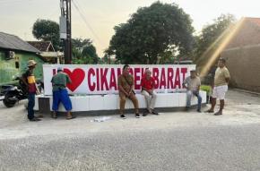 Jembatan Sukatani Cikampek Barat, Kini Berubah Wajah Berkat Kepedulian Tokoh Masyarakat