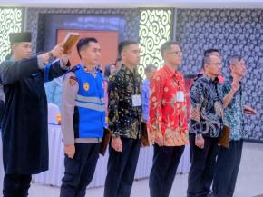Polda Jabar Tegaskan Transparansi, Pengambilan Sumpah dan Penandatanganan Pakta Integritas SIPSS T.A. 2026 Digelar