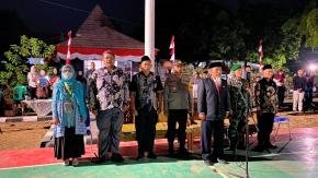 Kapolsek Tegalwaru Hadiri Pengukuhan Pasukan Pengibar Bendera HUT kemerdekaan RI ke -81