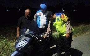 Rutin Anggota Polsek Banyusari Gencar Melaksanakan Razia Sepeda Motor Berknalpot Brong