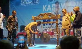 Bupati Aep Buka Bazar UMKM Karawang Siap Pecahkan Rekor Muri