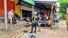 Polantas Menyapa, Imbauan Tertib Lalu Lintas dan Kamseltibcarlantas Kepada Warga Karawang