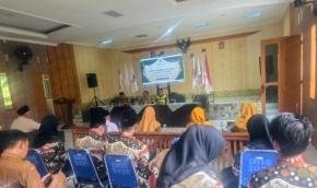 Rapat Minggon Keliling Kecamatan Klari, Kapolsek Ajak Seluruh Elemen Masyarakat Jaga Kondusivitas Pilkades 2026