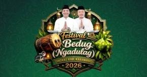 Sambut Idulfitri 1447 H, Karawang Gelar Festival Ngadulag di Tiga Zona