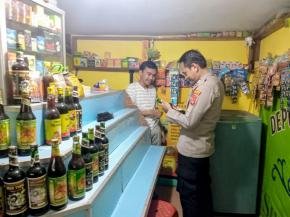 Polisi Tirtajaya tingkatkan Giat Cipta Kondisi KRYD dengan sasaran Minuman Keras dan Miras Oplosan di Wilayah Binaan