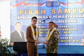 Wakil Bupati Sumedang M. Fajar Aldila Hadiri Pisah Sambut Kepala Lapas Kelas IIB yang Lama Ratri Handoyo Eko Saputro Digantikan oleh Agung Hascahyo