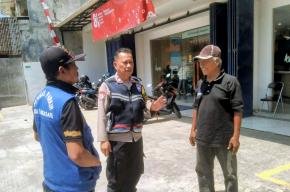 Ciptakan Kondusifitas Lingkungan, Polsek Telagasari Sebar Himbauan Kamtibmas