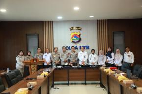 Tim Kemenko Polkam Lakukan Studi Banding di Polda NTB, Wakapolda NTB: Penguatan Pelayanan Publik Jadi Fokus Utama