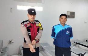 Kunjungi Bank BRI Gempol Patroli Prekat Polsek Banyusari di Siang Hari