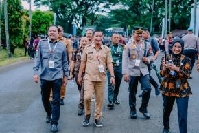Rakornas Pemerintah Pusat dan Daerah 2026, Kapolres Karawang Tegaskan Dukungan Sinergi Nasional