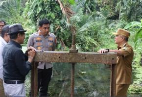 Menjaga Hak Air Warga Kuningan, Bupati dan Kapolres Turun Langsung ke Sumber Mata Air