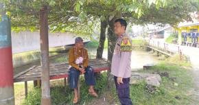 Bhabinkamtibmas Polsek Klari Himbau Warga Agar Tetap Berhati-hati Modus Penipuan Online?