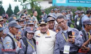 Bupati Subang Kang Rey Buka Jambore Satlinmas 2025, Dorong Linmas Makin Sigap, Sejahtera & Dekat dengan Warga