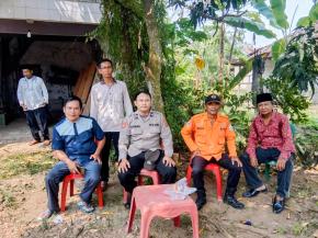 Bhabinkamtibmas Polsek Telagasari Sebar Layanan Kepolisian Antisipasi Gukamtibmas