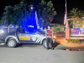 Antisipasi Kejahatan Malam, Polsek Telagasari Gencar Lakukan Pattoli