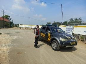 Polsek Pangkalan Gelar Patroli Wilayah, Hadirkan Keamanan dan Ketertiban di Lokasi Proyek Tol Japek 2