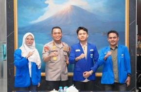 Kapolda NTB Terima Silaturahmi PMII, Ajak Mahasiswa Bersama Jaga Kondusivitas Kampus