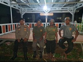 Sambangi Poskamling Personil Polsek Purwasari Pastikan Rasa Aman Dimalam Hari