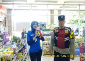 Giat Patroli Perekat Supermarket Indomaret Gempol Guna Antisipasi Kejahatan